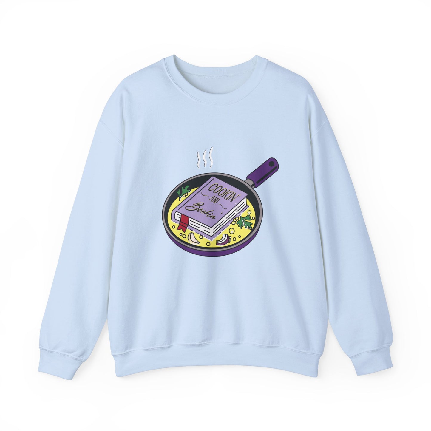 Cookin’ and Bookin’ Crewneck Sweatshirt