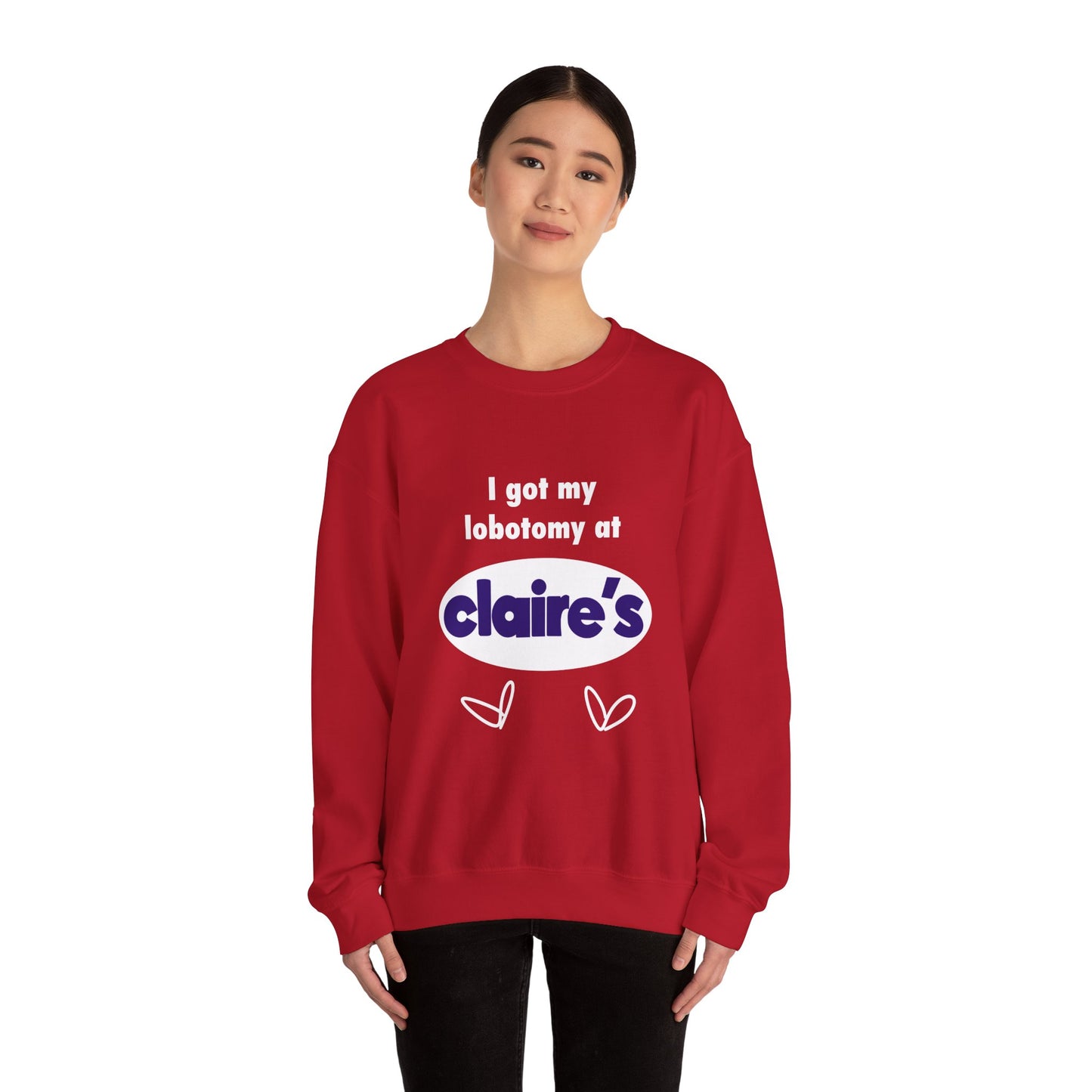 Unhinged Humor Sweatshirt - Dark Humor Y2K Crewneck - Sarcastic Internet Meme Sweater - Alt Comedy Graphic Sweatshirt