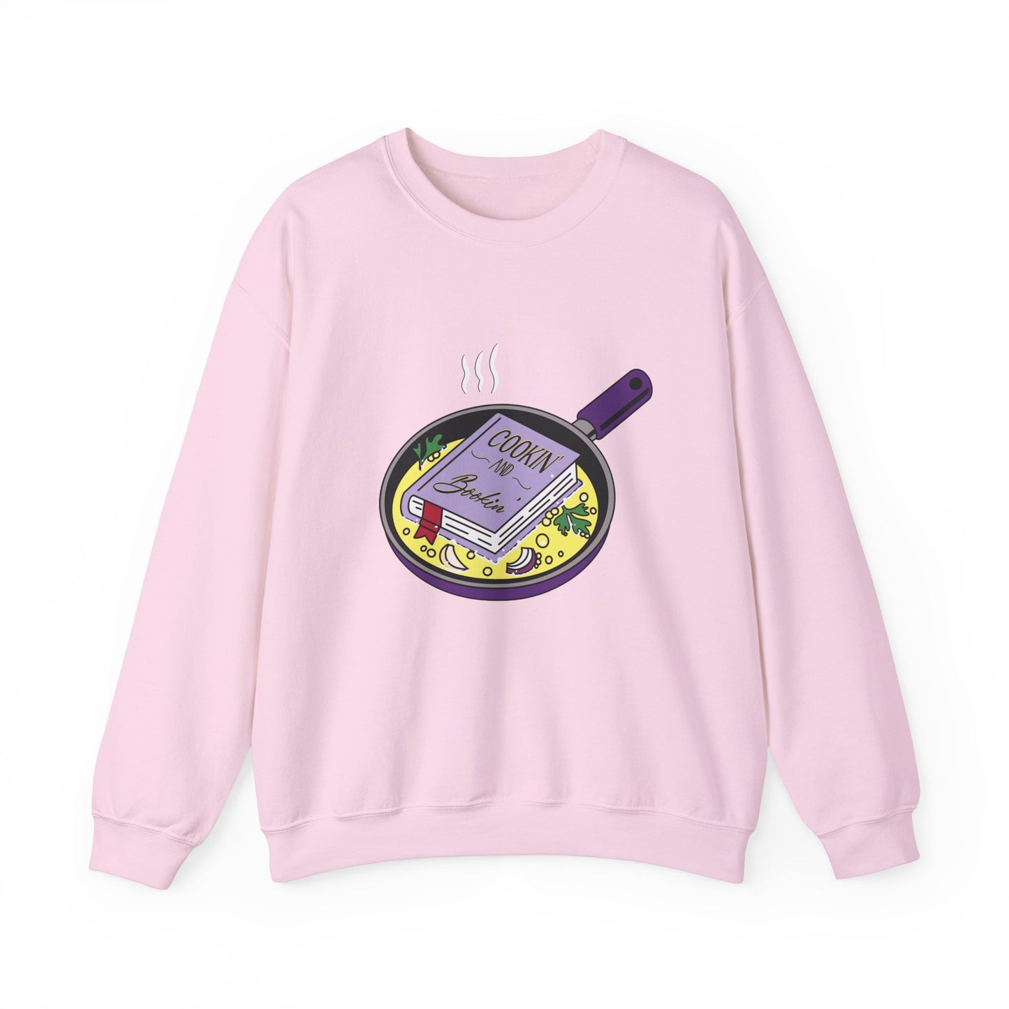 Cookin’ and Bookin’ Crewneck Sweatshirt