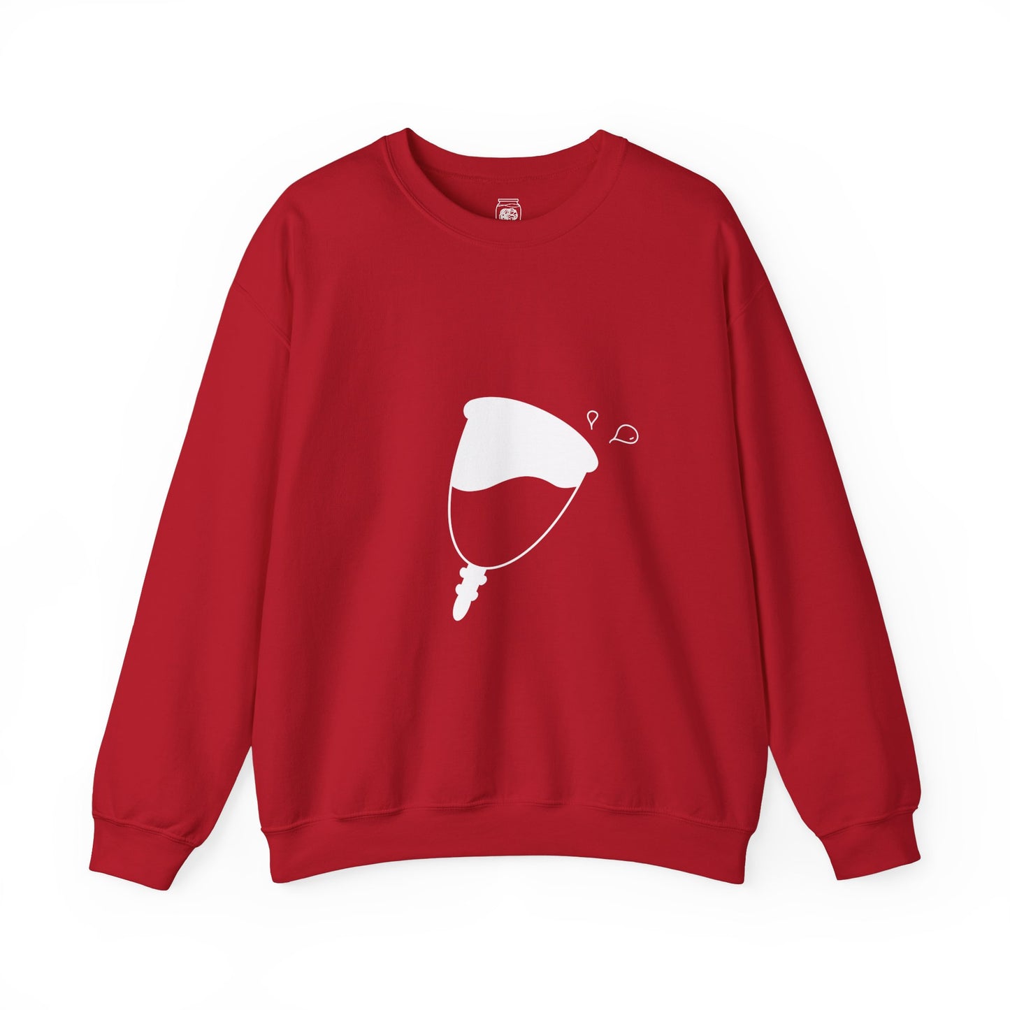 Normalize Menstruation Cup Crewneck Sweatshirt