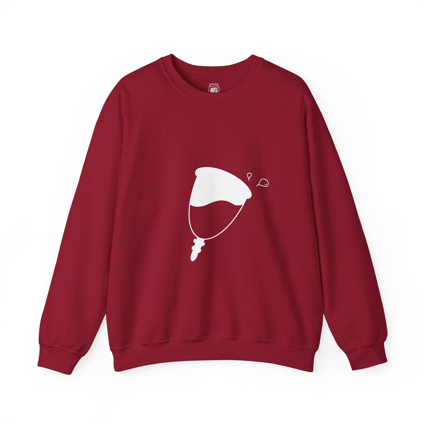 Normalize Menstruation Cup Crewneck Sweatshirt