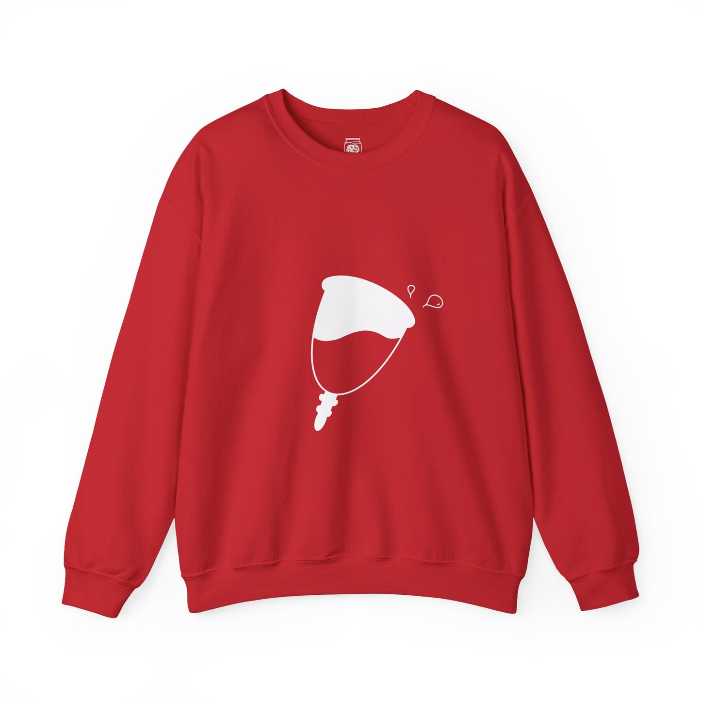 Normalize Menstruation Cup Crewneck Sweatshirt