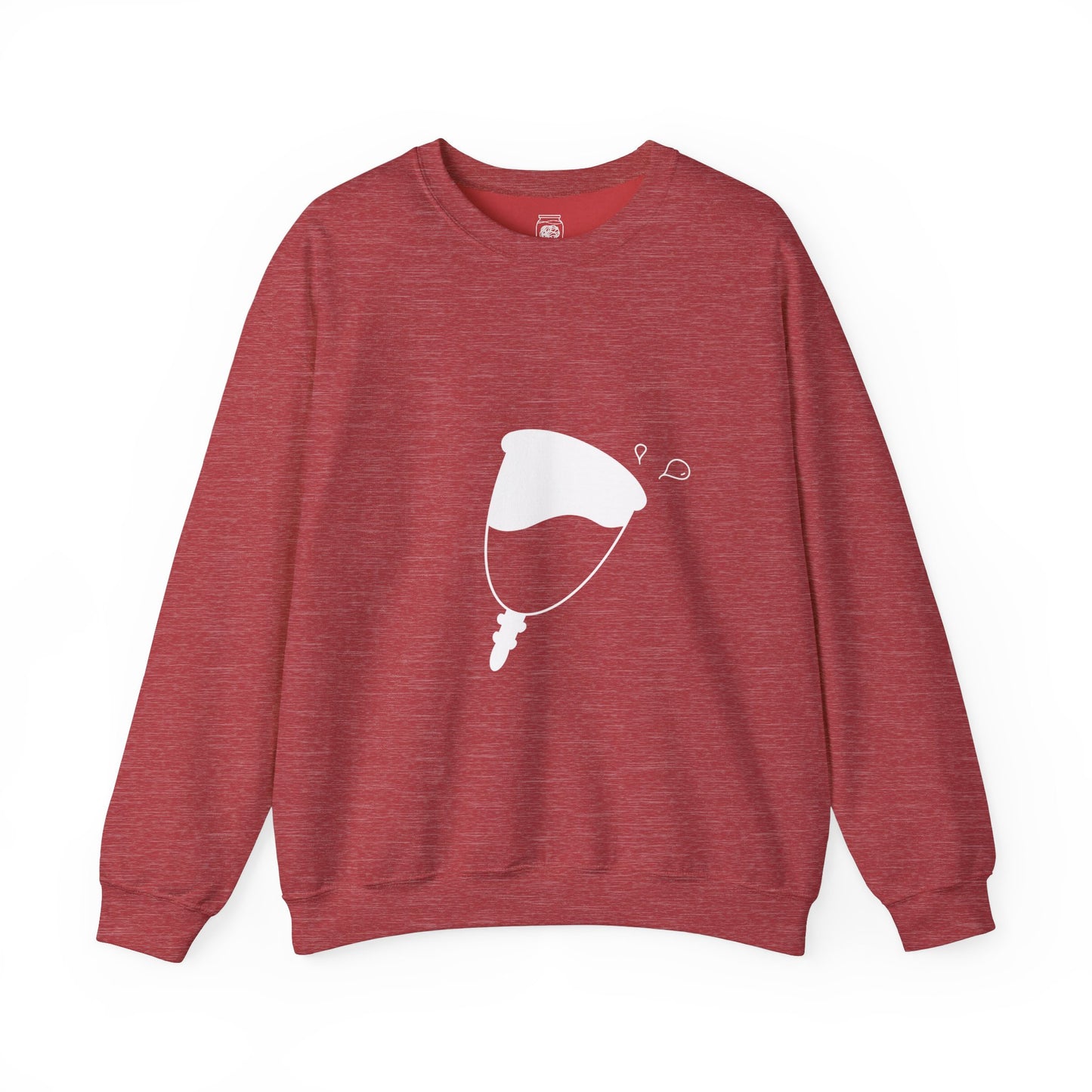 Normalize Menstruation Cup Crewneck Sweatshirt