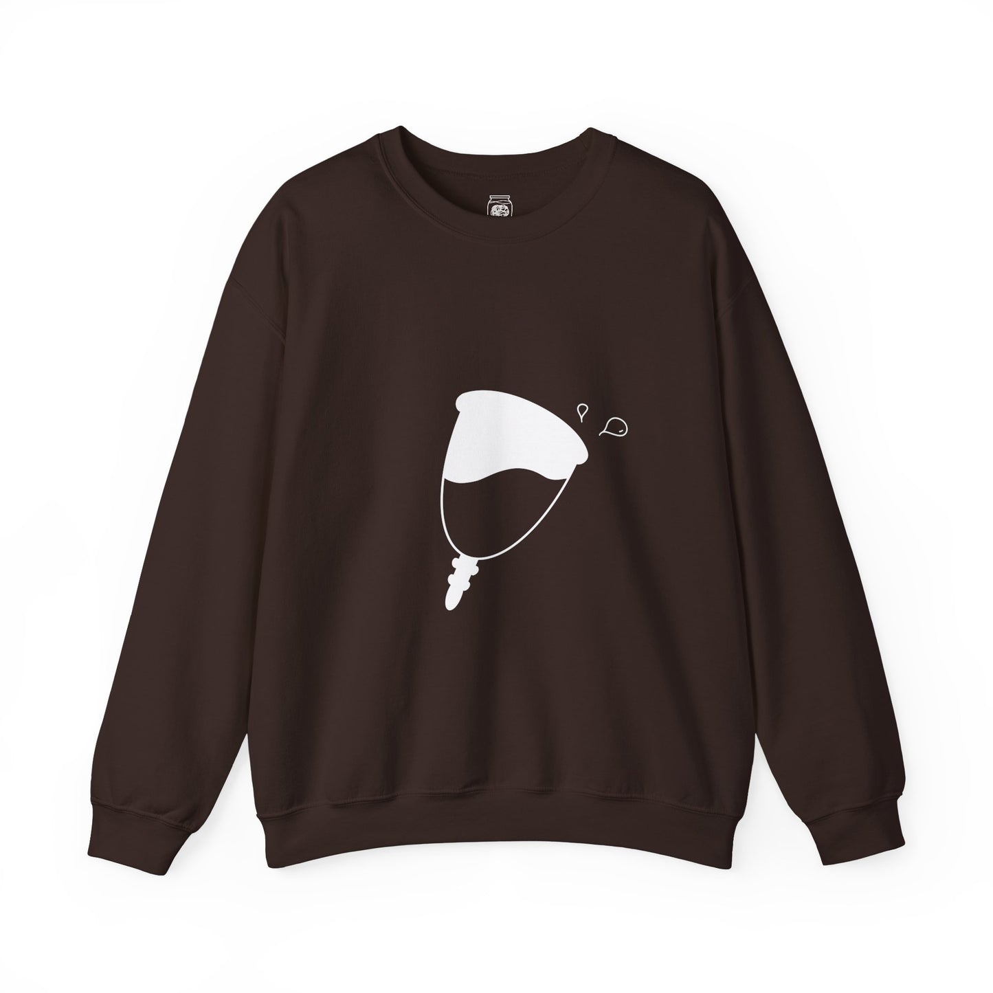 Normalize Menstruation Cup Crewneck Sweatshirt