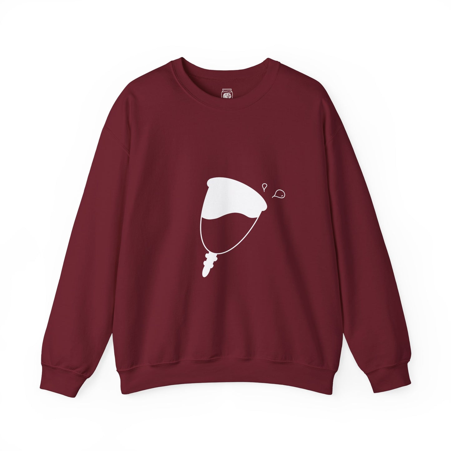 Normalize Menstruation Cup Crewneck Sweatshirt