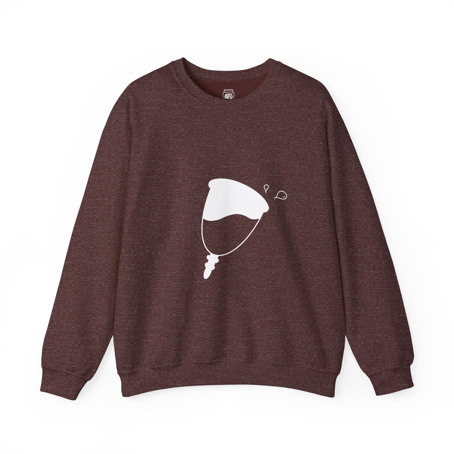 Normalize Menstruation Cup Crewneck Sweatshirt
