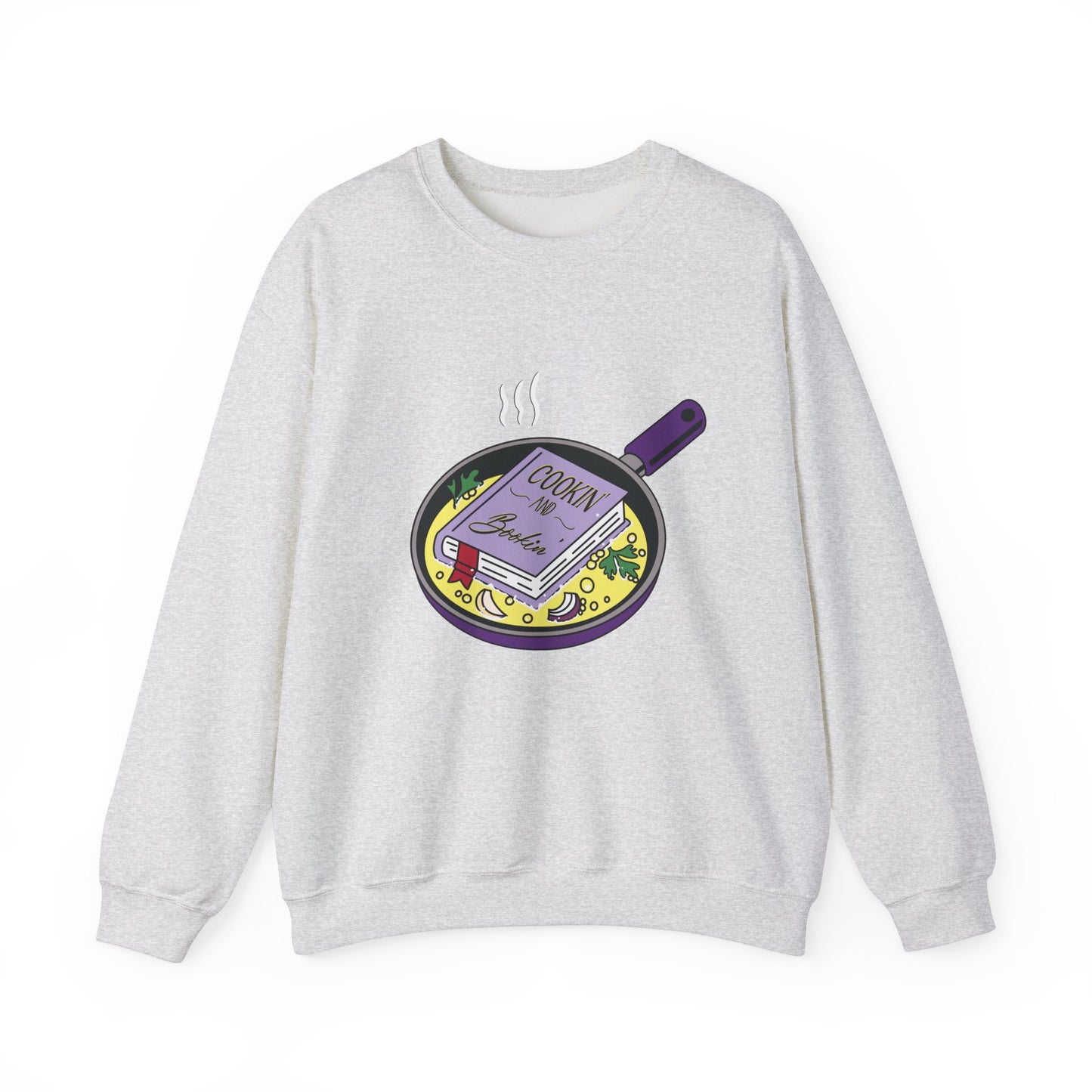 Cookin’ and Bookin’ Crewneck Sweatshirt
