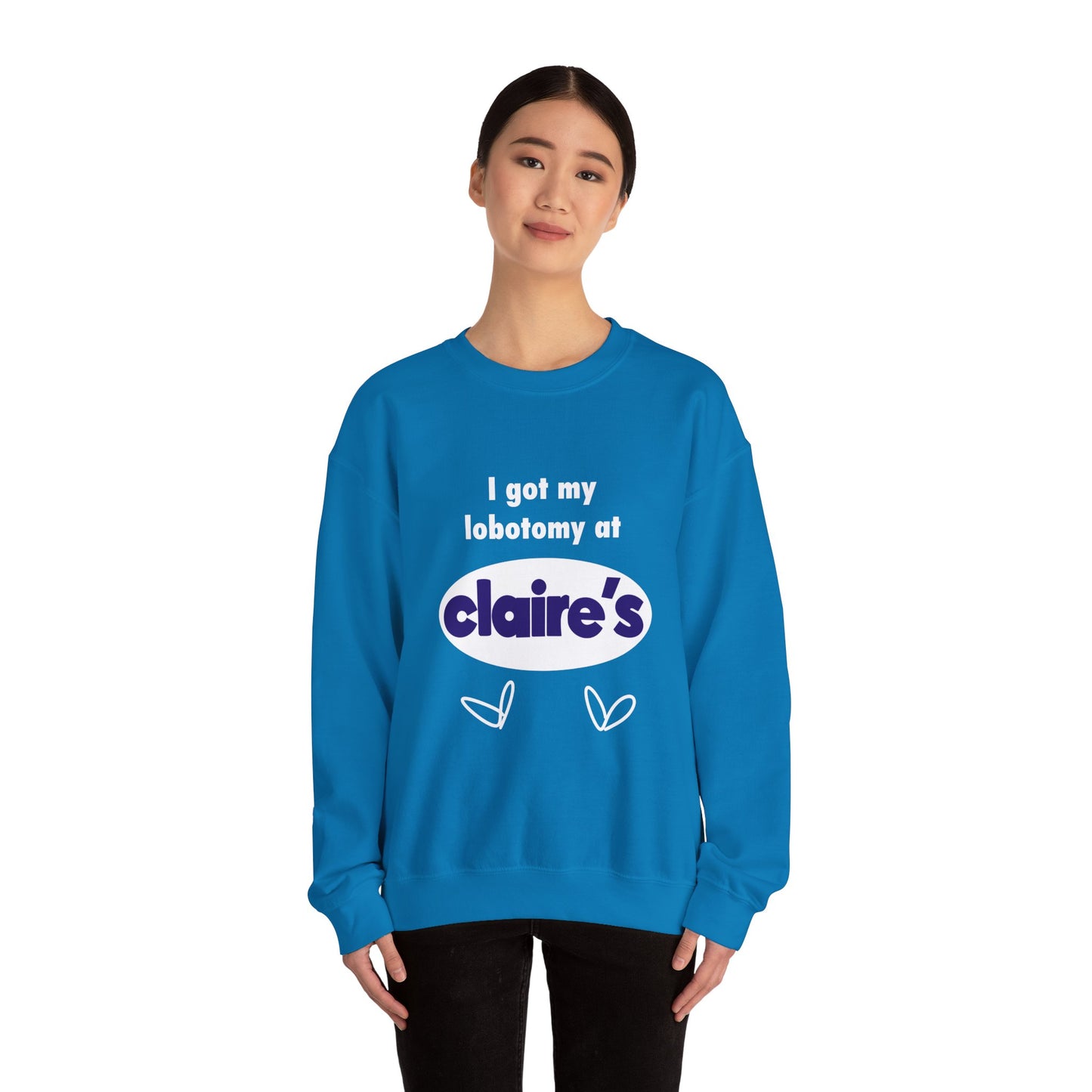 Unhinged Humor Sweatshirt - Dark Humor Y2K Crewneck - Sarcastic Internet Meme Sweater - Alt Comedy Graphic Sweatshirt
