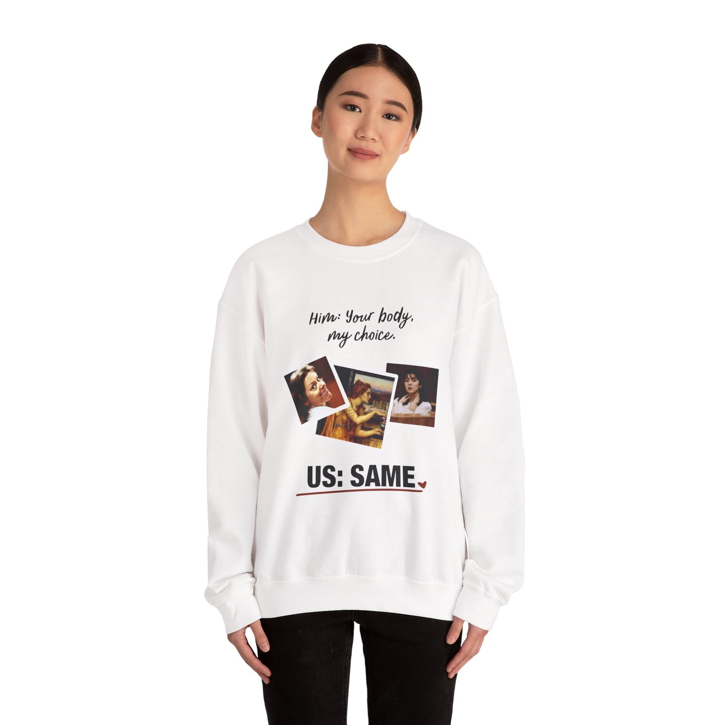 Your body, my choice Sweater |Bobbit Wournos Locusta| Edgy Feminist Clothing
