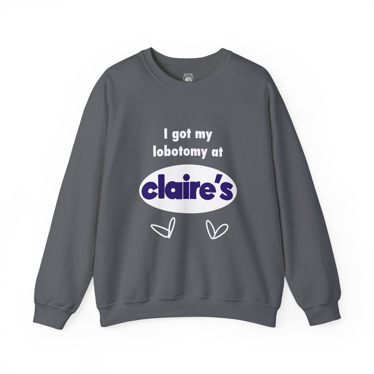 Unhinged Humor Sweatshirt - Dark Humor Y2K Crewneck - Sarcastic Internet Meme Sweater - Alt Comedy Graphic Sweatshirt