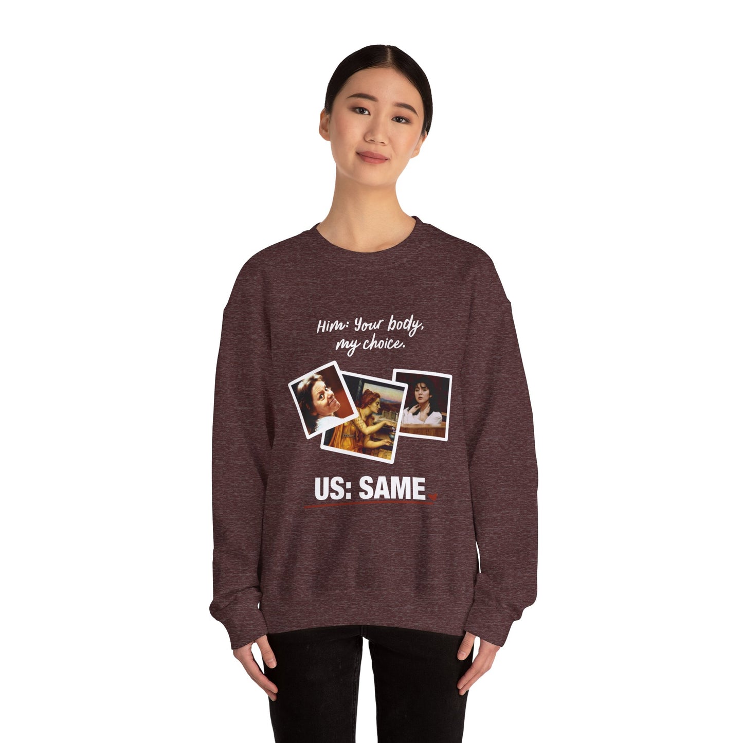 Your body, my choice Sweater |Bobbit Wournos Locusta| Edgy Feminist Clothing