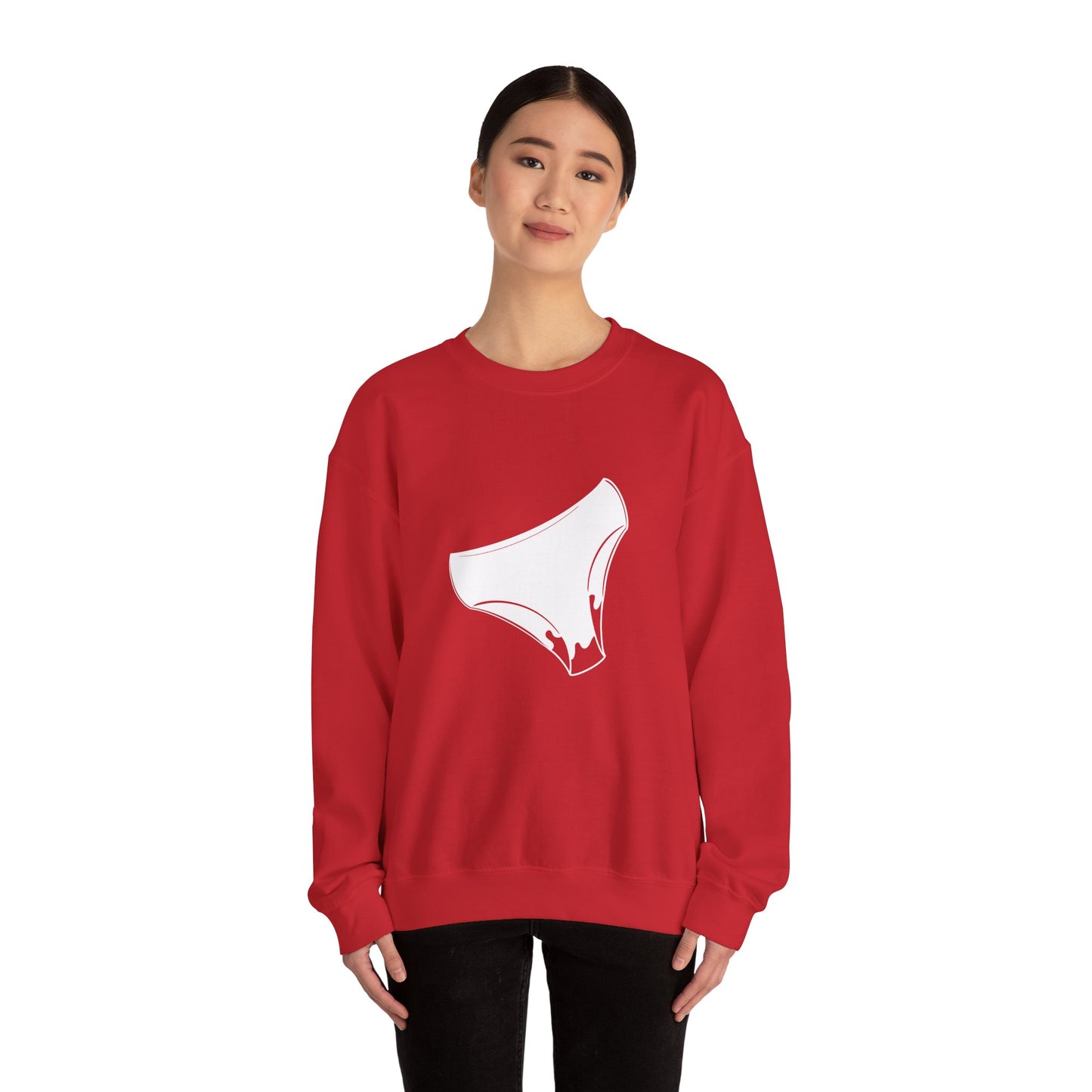 Normalize Menstruation Free Bleed Crewneck Sweatshirt