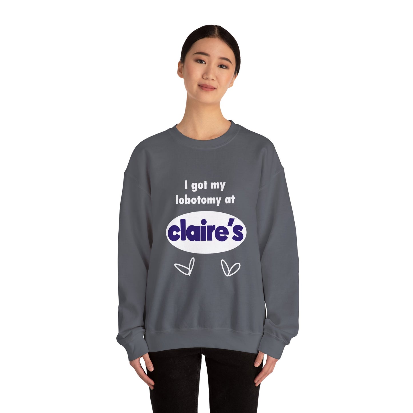 Unhinged Humor Sweatshirt - Dark Humor Y2K Crewneck - Sarcastic Internet Meme Sweater - Alt Comedy Graphic Sweatshirt