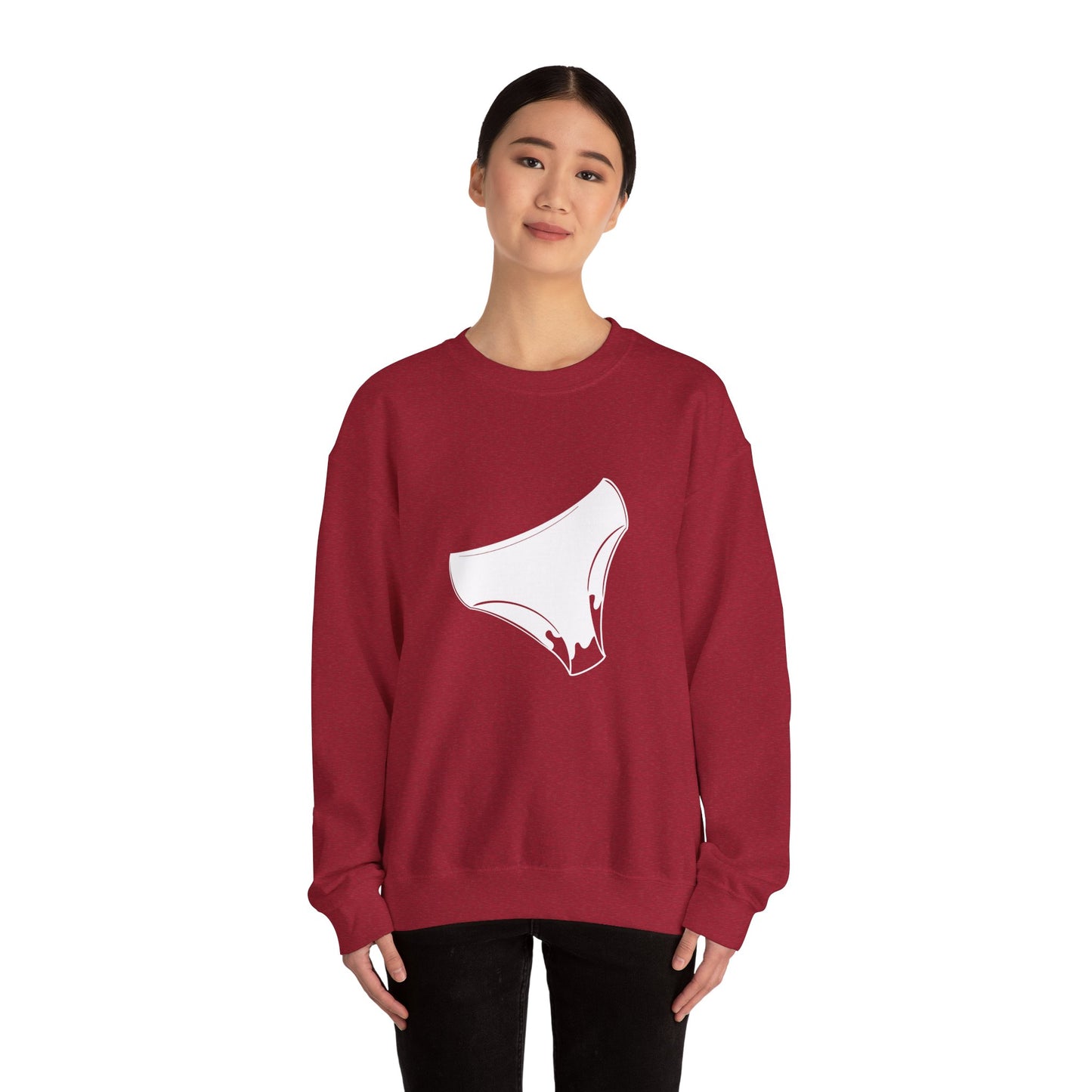 Normalize Menstruation Free Bleed Crewneck Sweatshirt