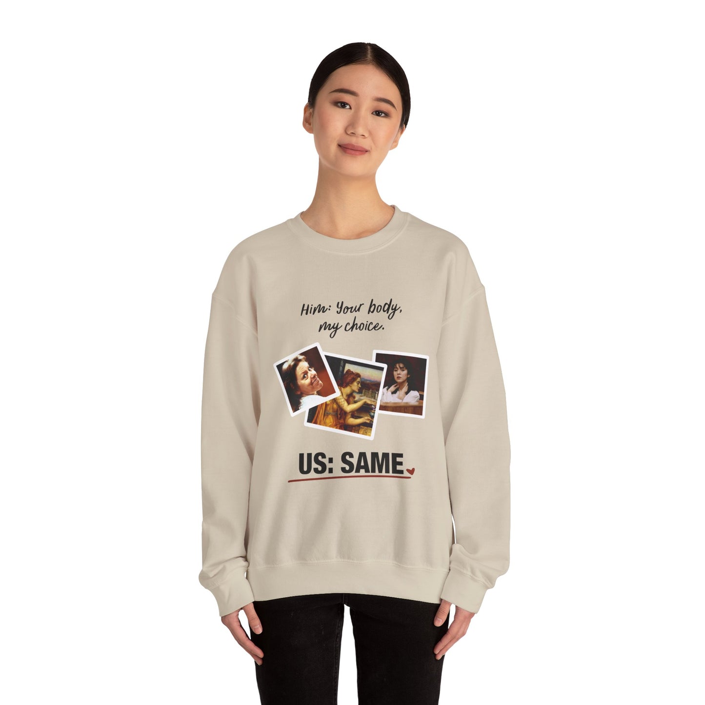Your body, my choice Sweater |Bobbit Wournos Locusta| Edgy Feminist Clothing