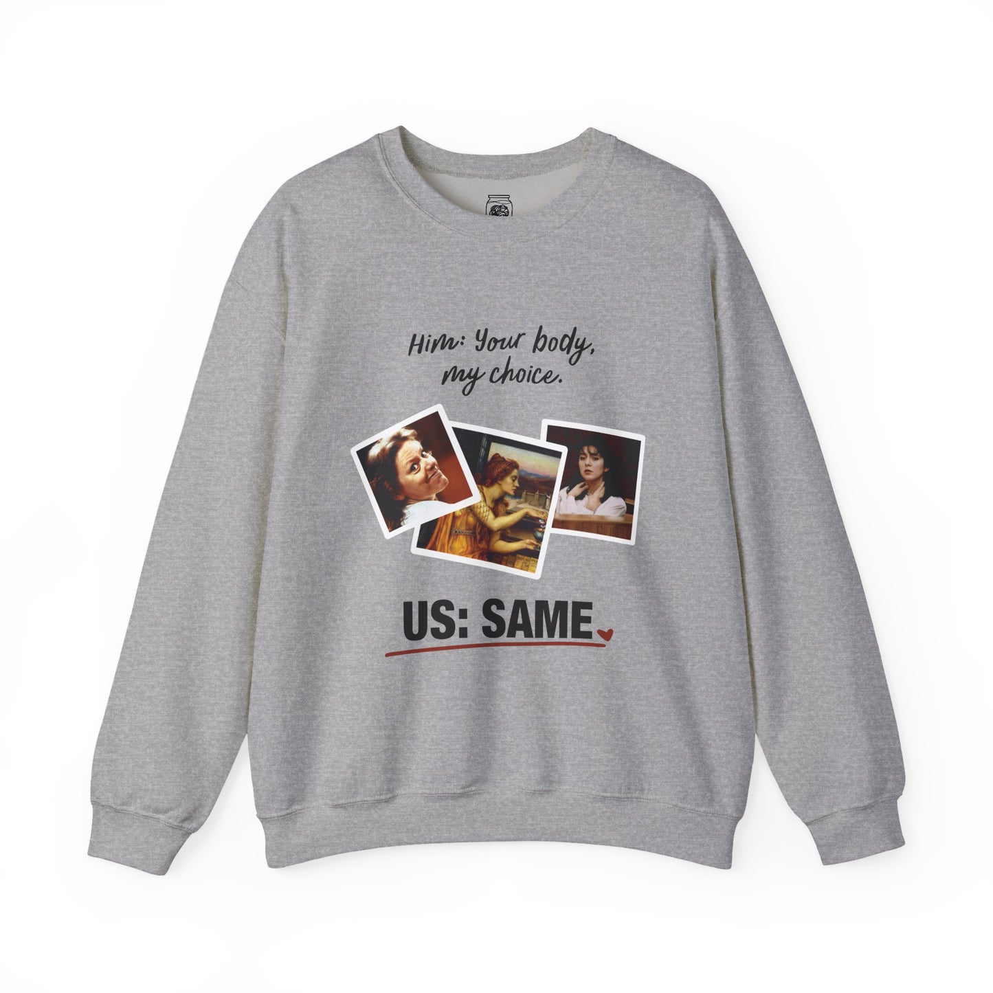 Your body, my choice Sweater |Bobbit Wournos Locusta| Edgy Feminist Clothing