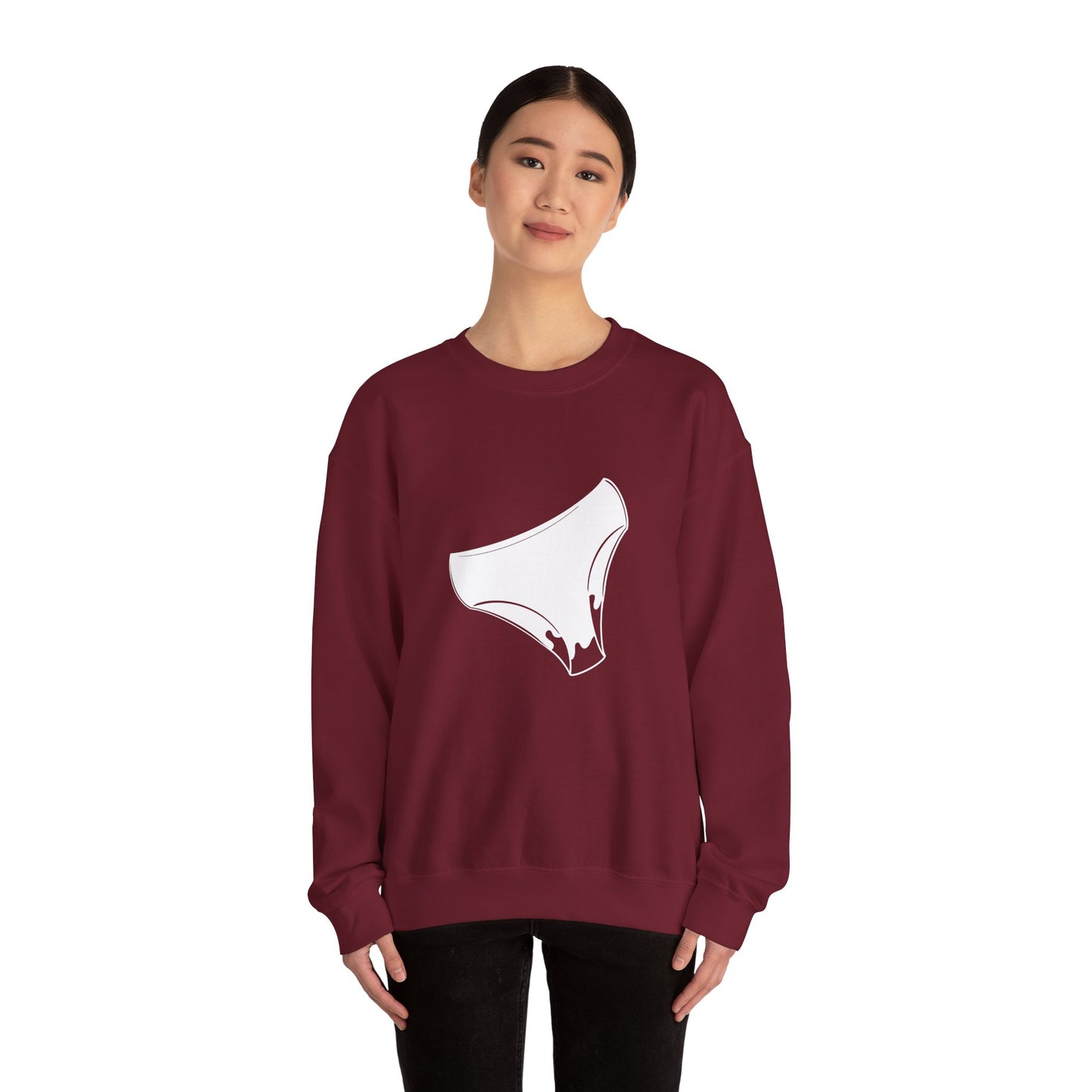 Normalize Menstruation Free Bleed Crewneck Sweatshirt
