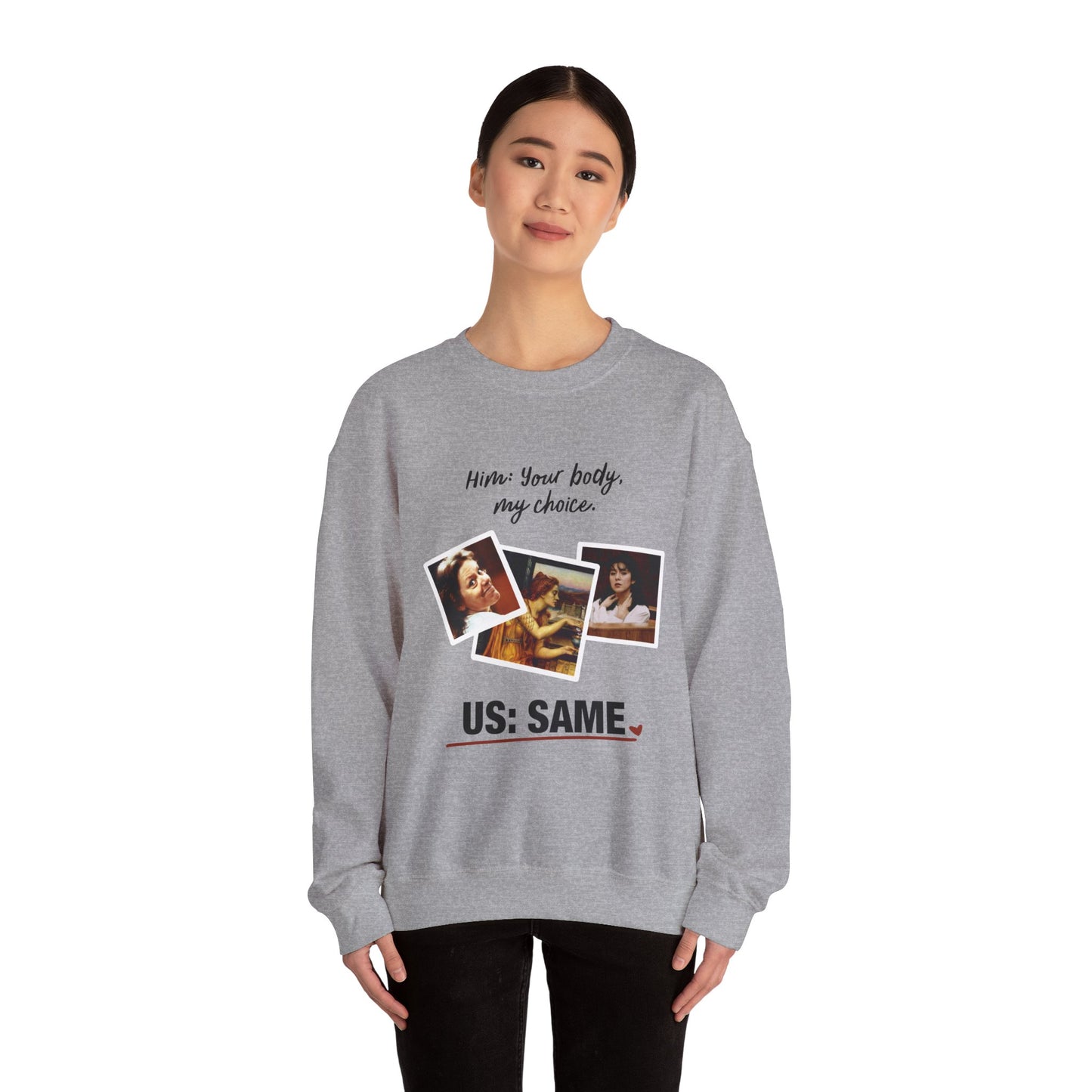 Your body, my choice Sweater |Bobbit Wournos Locusta| Edgy Feminist Clothing