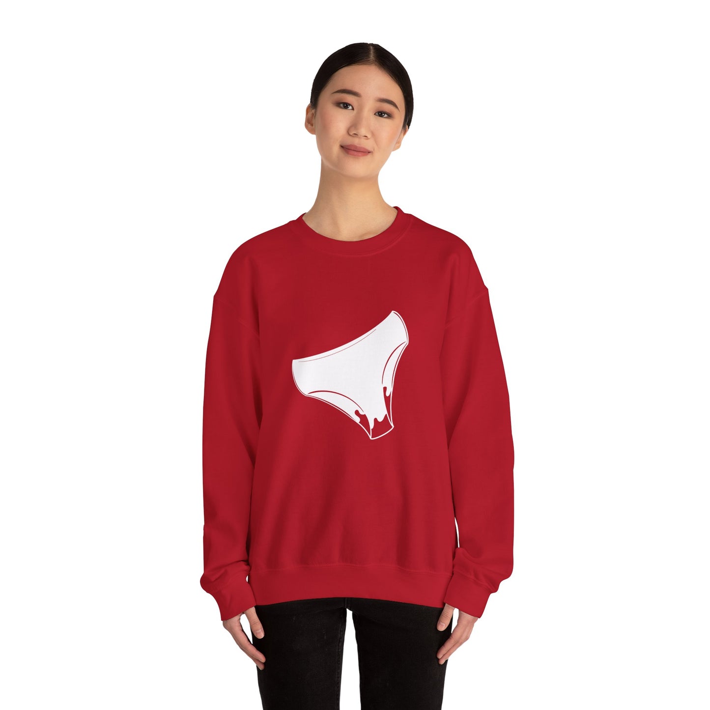 Normalize Menstruation Free Bleed Crewneck Sweatshirt