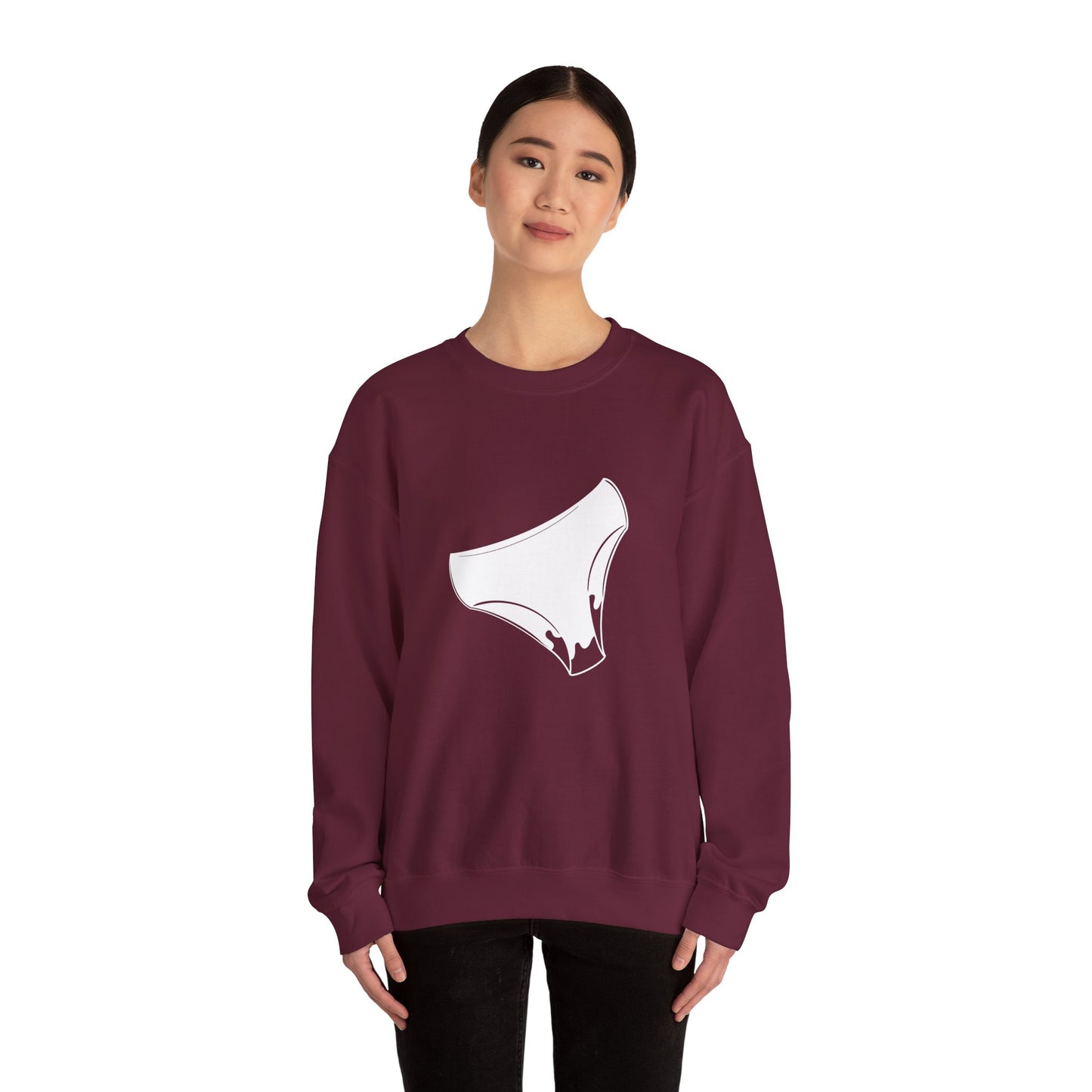 Normalize Menstruation Free Bleed Crewneck Sweatshirt