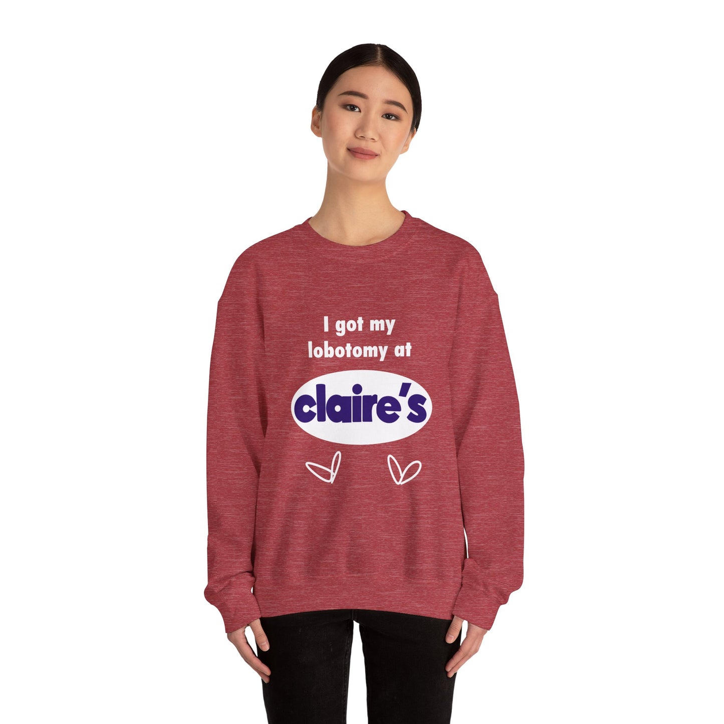 Unhinged Humor Sweatshirt - Dark Humor Y2K Crewneck - Sarcastic Internet Meme Sweater - Alt Comedy Graphic Sweatshirt