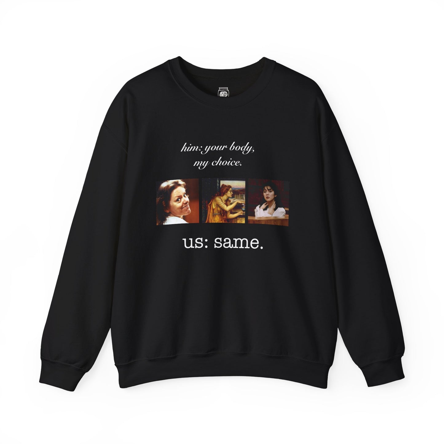 Your Body My Choice Crewneck Sweatshirt