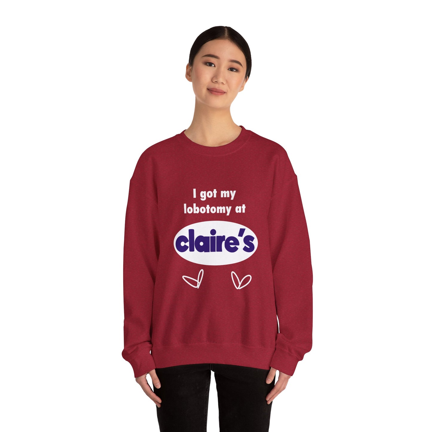 Unhinged Humor Sweatshirt - Dark Humor Y2K Crewneck - Sarcastic Internet Meme Sweater - Alt Comedy Graphic Sweatshirt
