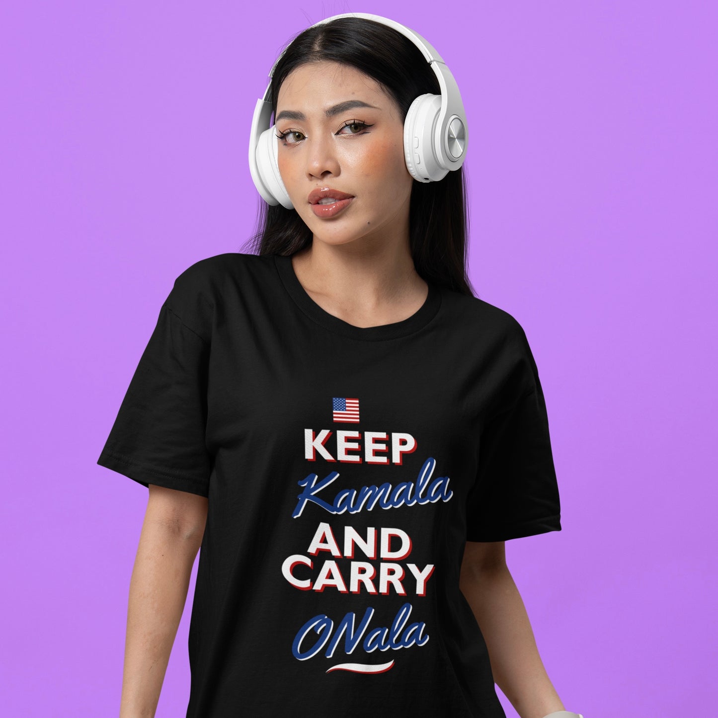 KEEP Kamala and CARRY ONala T-shirt