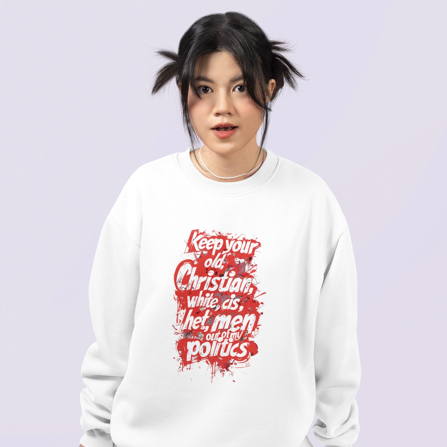 Keep Your OCWCHM Out of My Politics Crewneck Sweatshirt