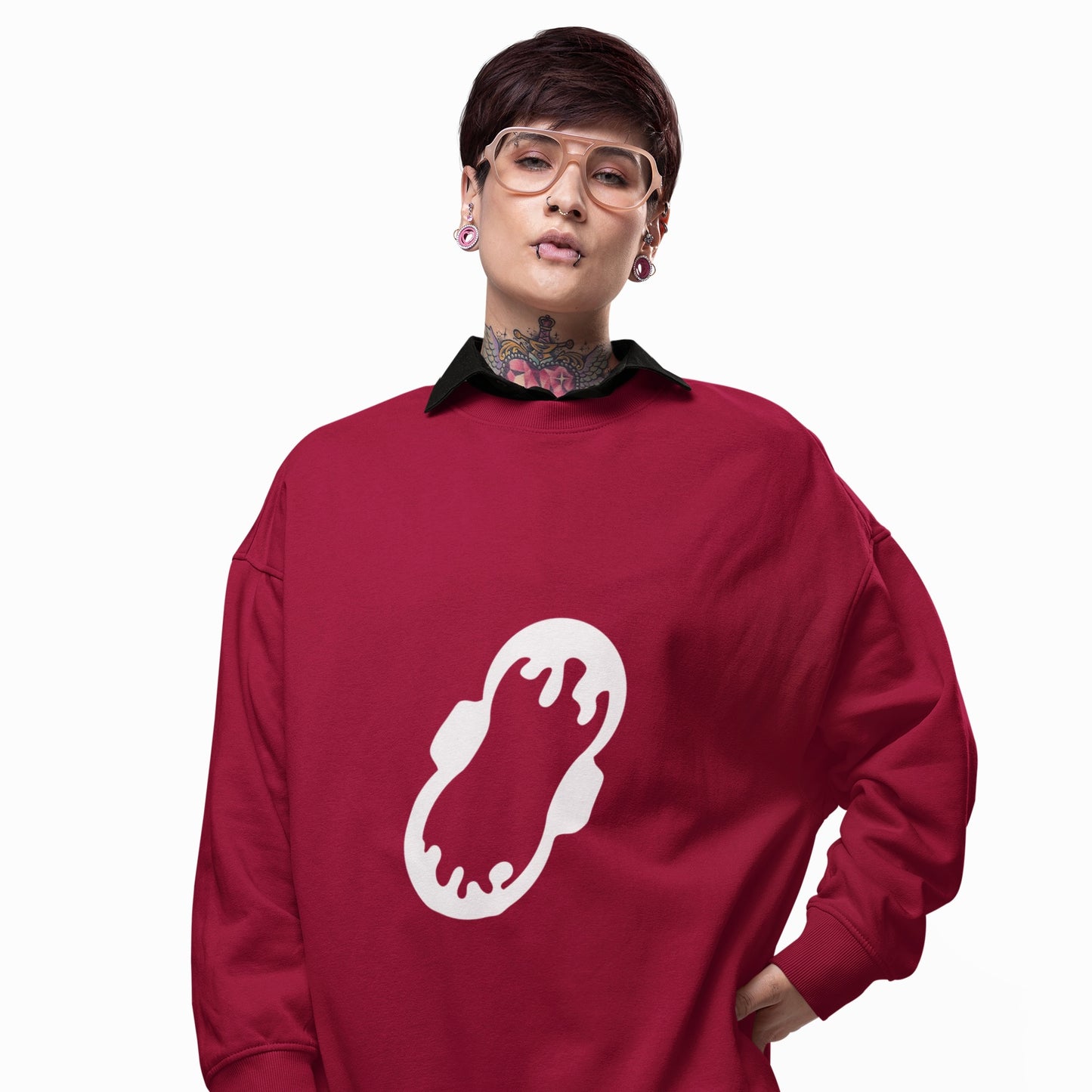 Normalize Menstruation Pad Crewneck Sweatshirt