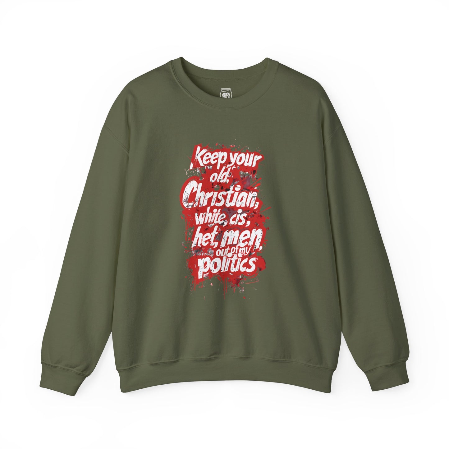 Keep Your OCWCHM Out of My Politics Crewneck Sweatshirt