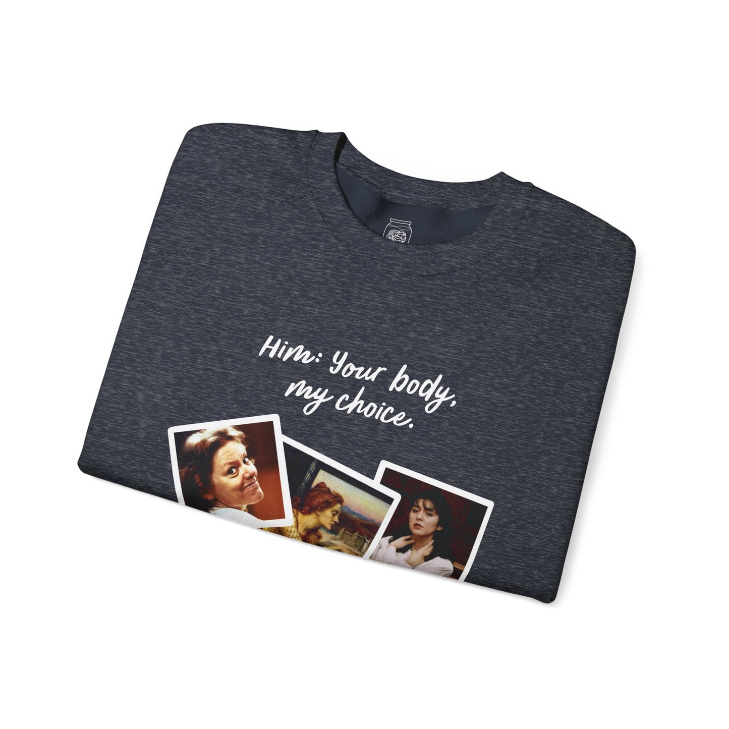 Your body, my choice Sweater |Bobbit Wournos Locusta| Edgy Feminist Clothing