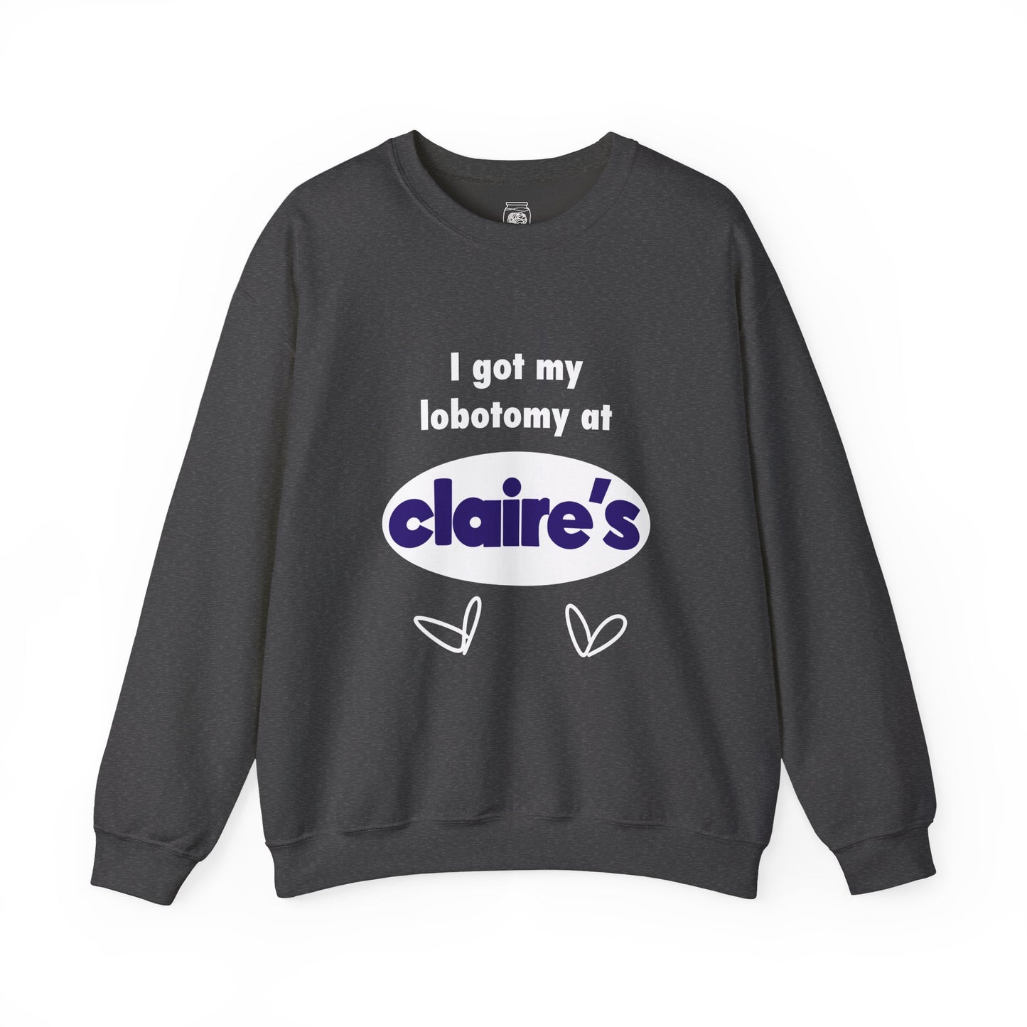 Unhinged Humor Sweatshirt - Dark Humor Y2K Crewneck - Sarcastic Internet Meme Sweater - Alt Comedy Graphic Sweatshirt
