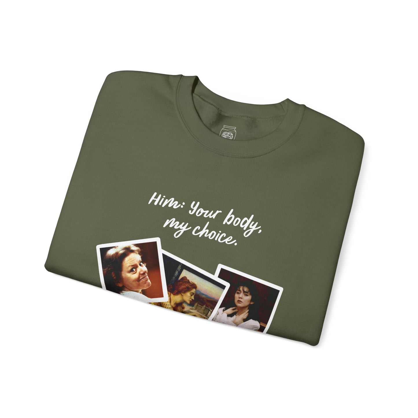 Your body, my choice Sweater |Bobbit Wournos Locusta| Edgy Feminist Clothing
