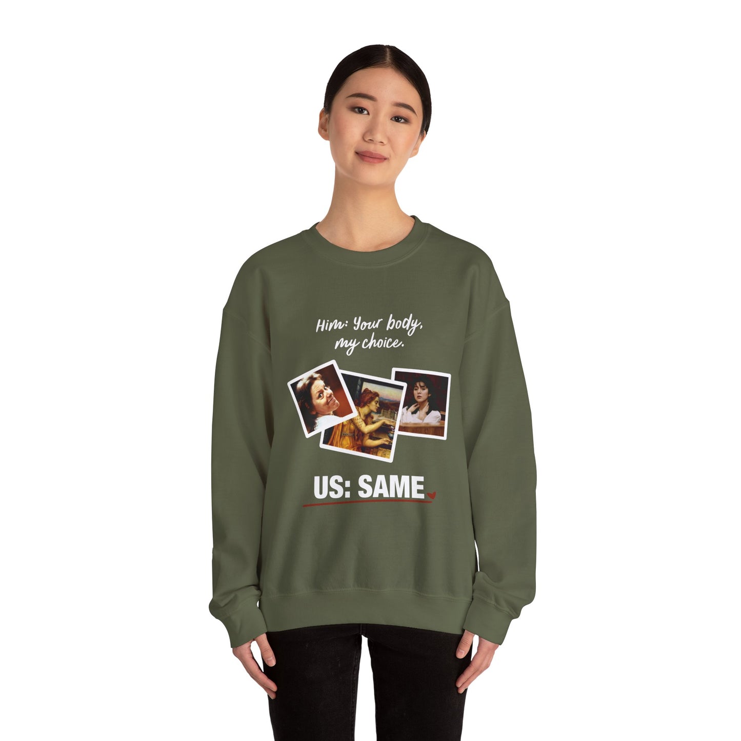 Your body, my choice Sweater |Bobbit Wournos Locusta| Edgy Feminist Clothing