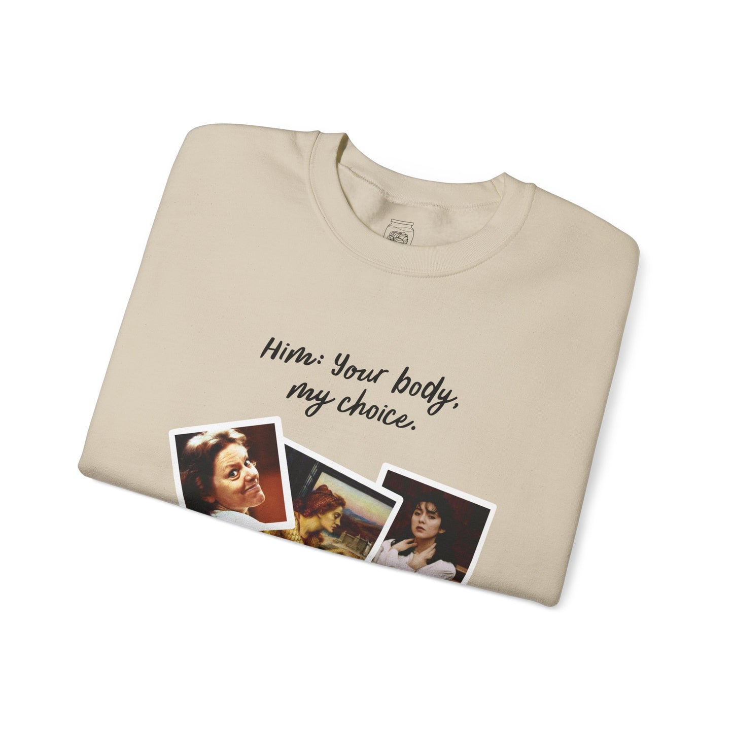 Your body, my choice Sweater |Bobbit Wournos Locusta| Edgy Feminist Clothing