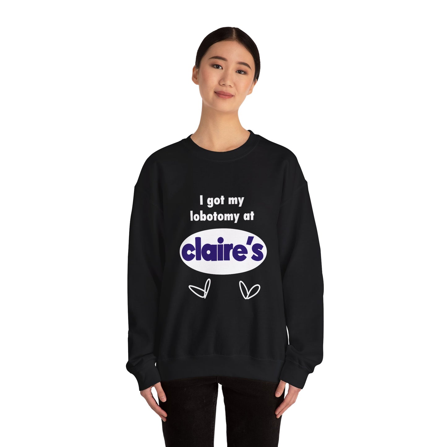 Unhinged Humor Sweatshirt - Dark Humor Y2K Crewneck - Sarcastic Internet Meme Sweater - Alt Comedy Graphic Sweatshirt