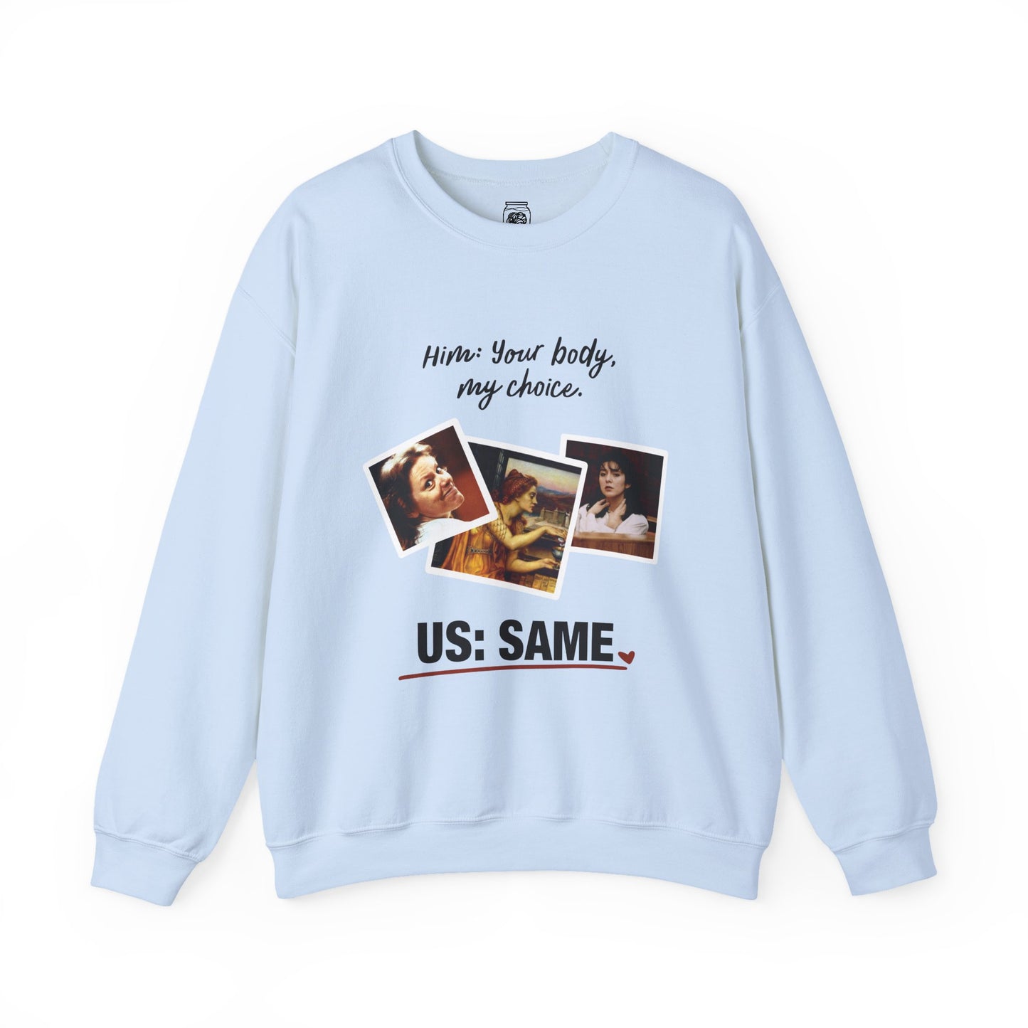 Your body, my choice Sweater |Bobbit Wournos Locusta| Edgy Feminist Clothing
