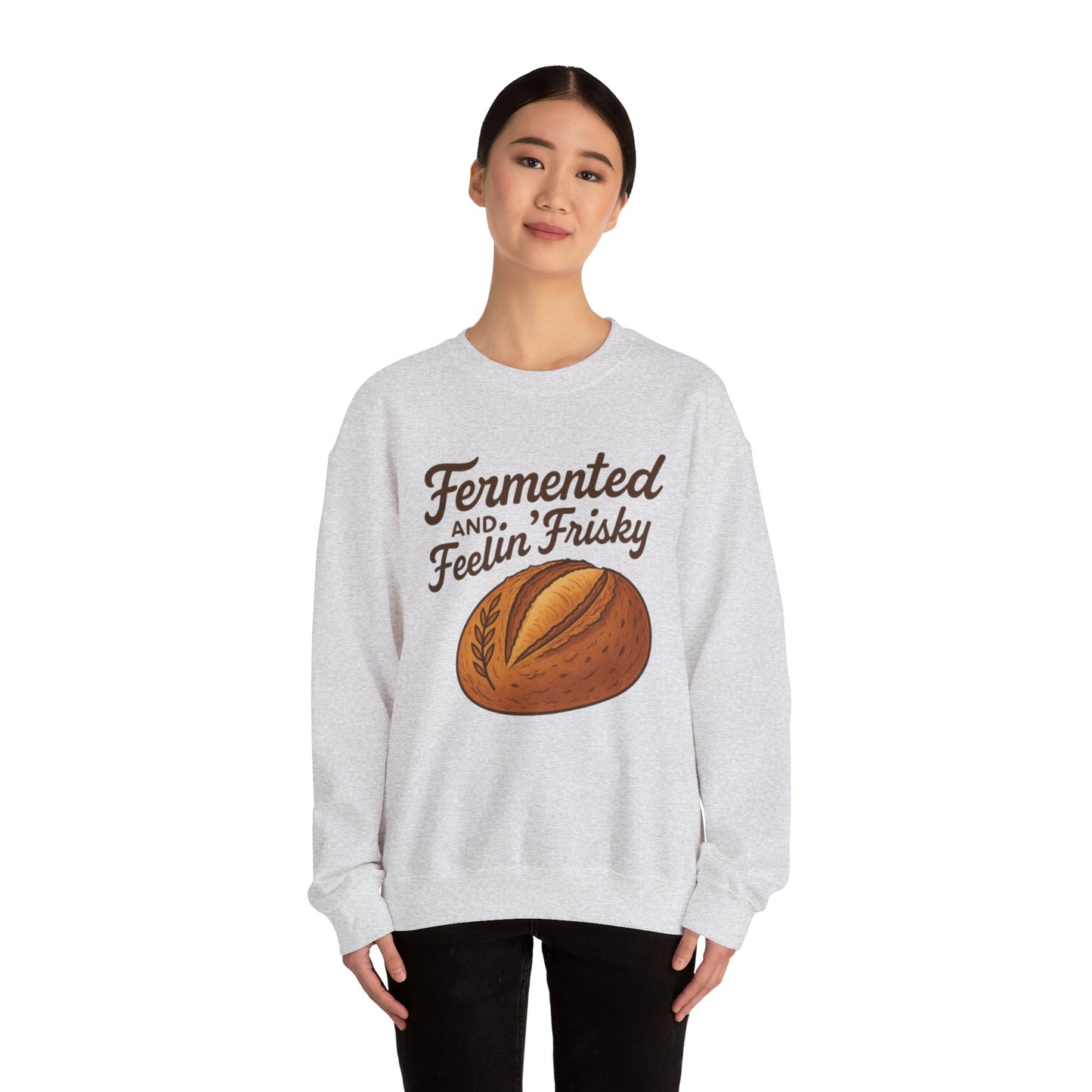 Fermented and Feelin Frisky Crewneck Sweatshirt