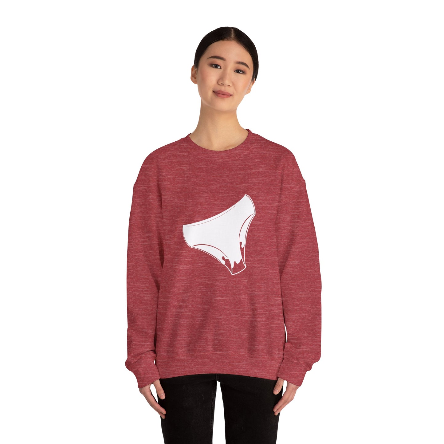 Normalize Menstruation Free Bleed Crewneck Sweatshirt