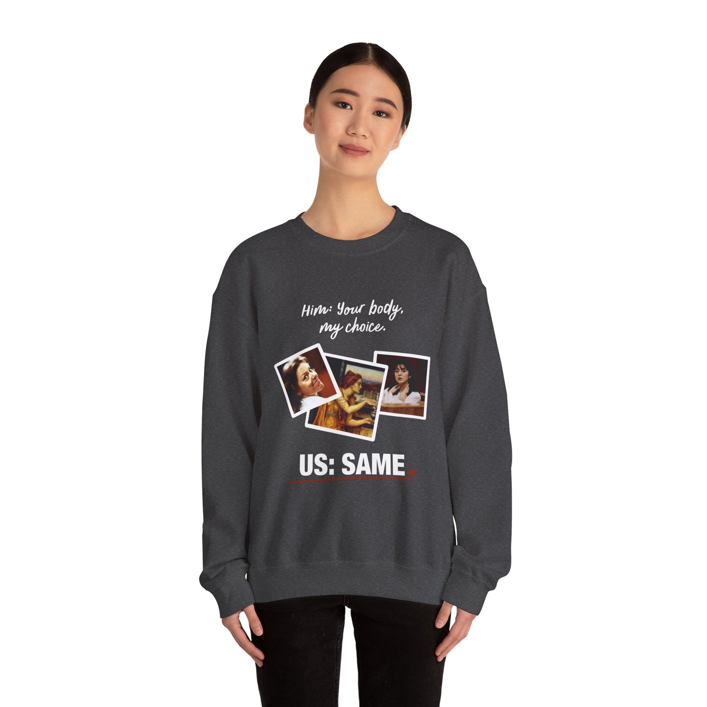 Your body, my choice Sweater |Bobbit Wournos Locusta| Edgy Feminist Clothing