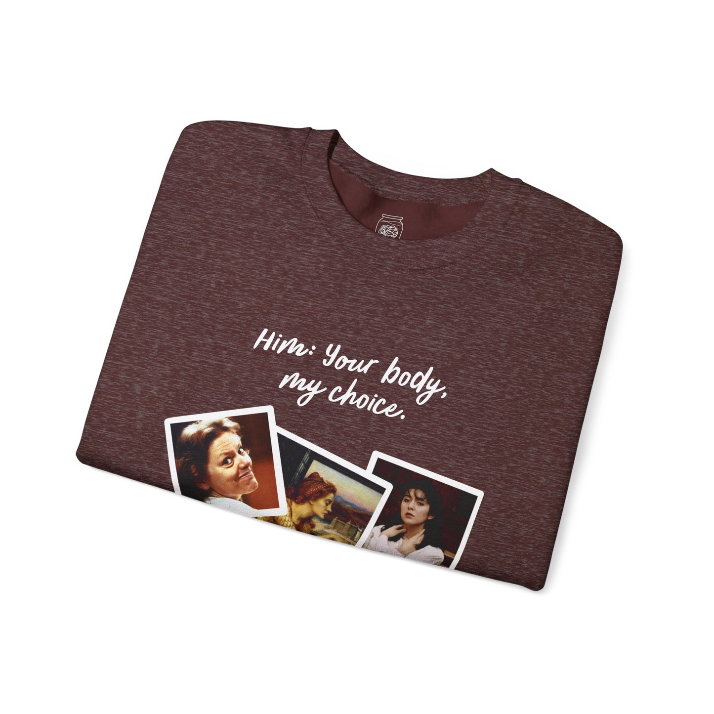 Your body, my choice Sweater |Bobbit Wournos Locusta| Edgy Feminist Clothing